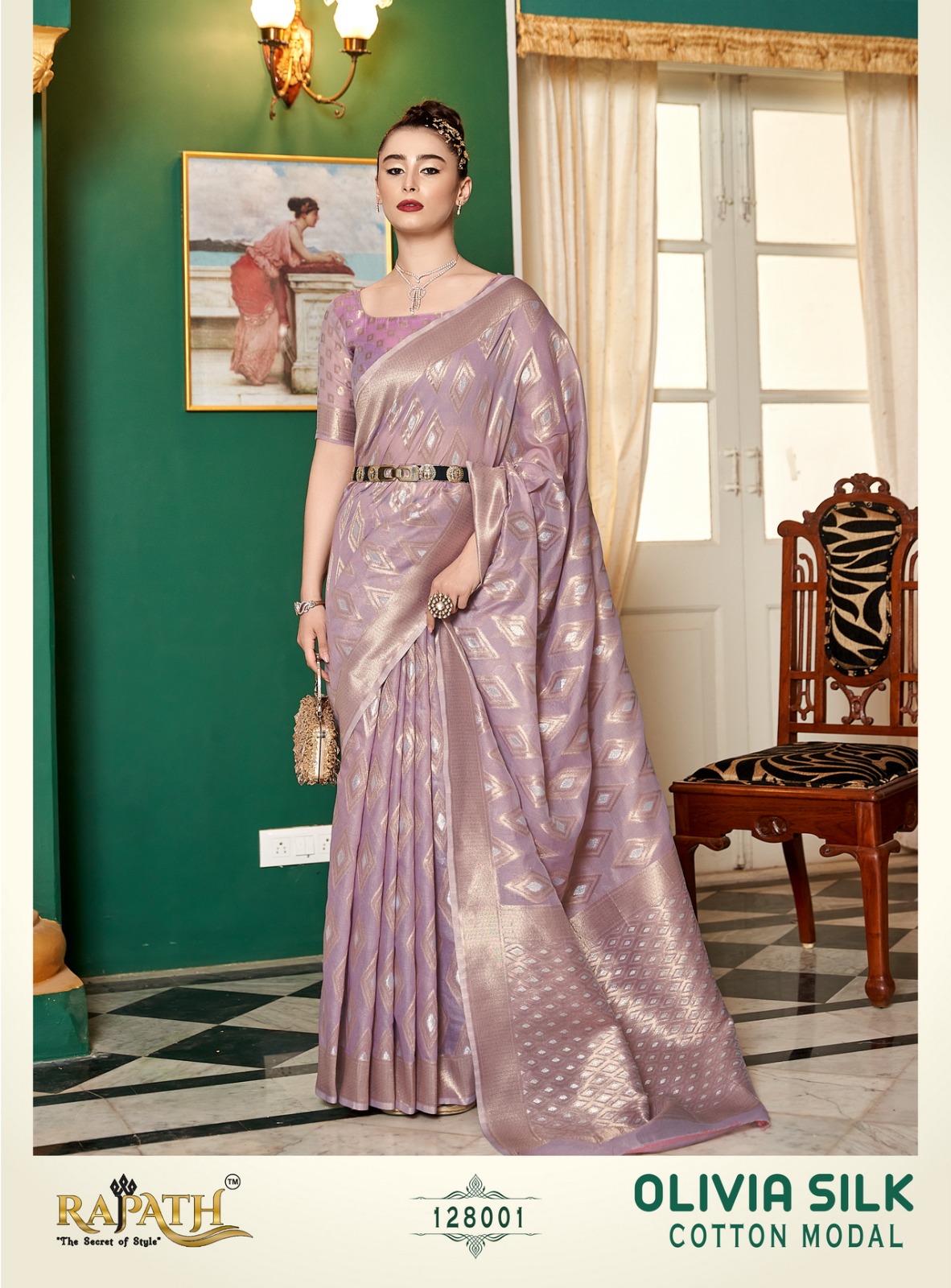 Rajpath sarees Olivia Silk